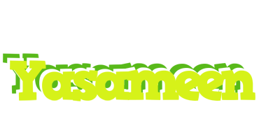 Yasameen citrus logo