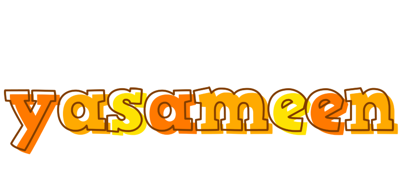 Yasameen desert logo