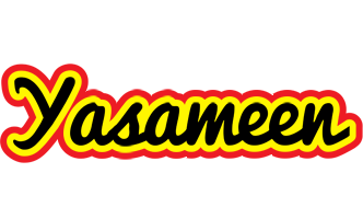 Yasameen flaming logo