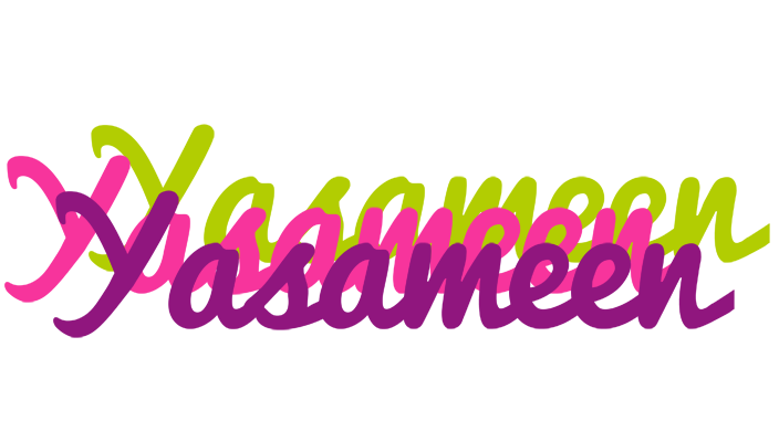 Yasameen flowers logo