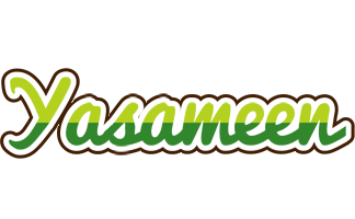 Yasameen golfing logo