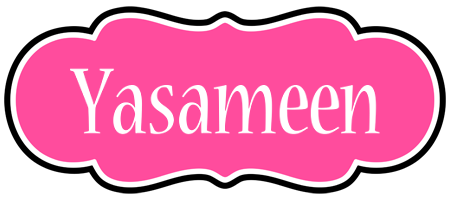 Yasameen invitation logo