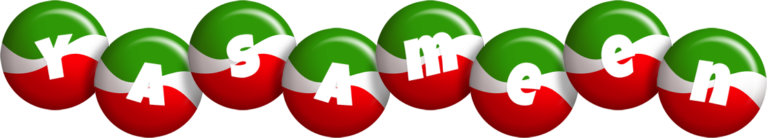 Yasameen italy logo