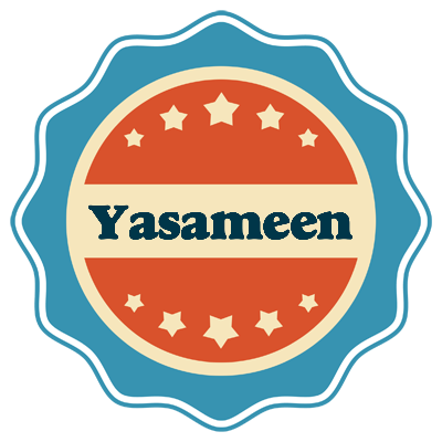 Yasameen labels logo
