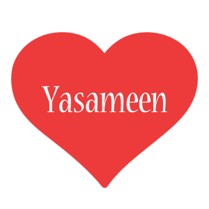 Yasameen love logo