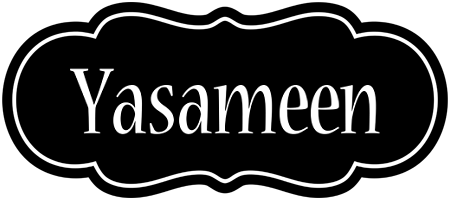 Yasameen welcome logo