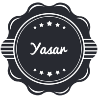 Yasar badge logo