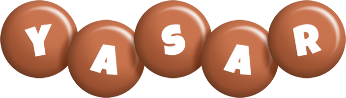 Yasar candy-brown logo