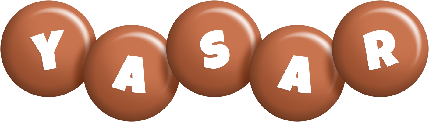 Yasar candy-brown logo