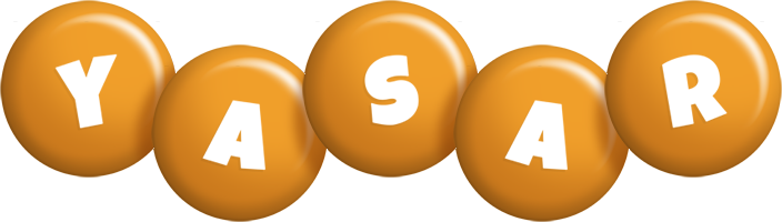 Yasar candy-orange logo