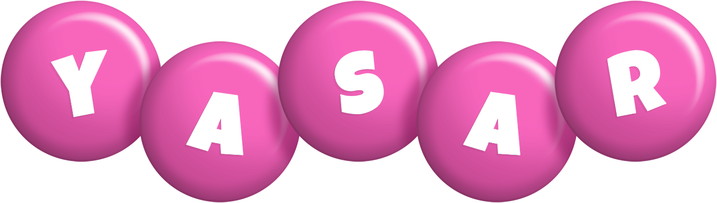 Yasar candy-pink logo