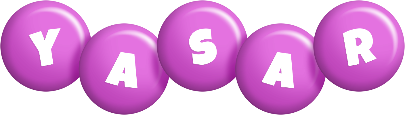 Yasar candy-purple logo