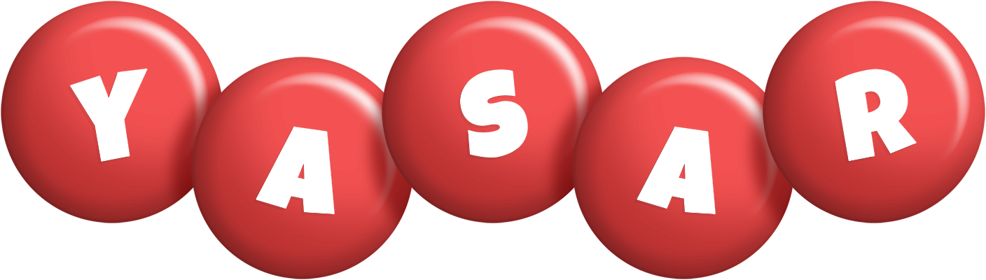 Yasar candy-red logo