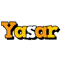 Yasar cartoon logo