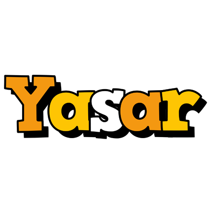 Yasar cartoon logo