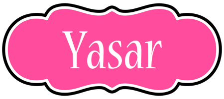 Yasar invitation logo