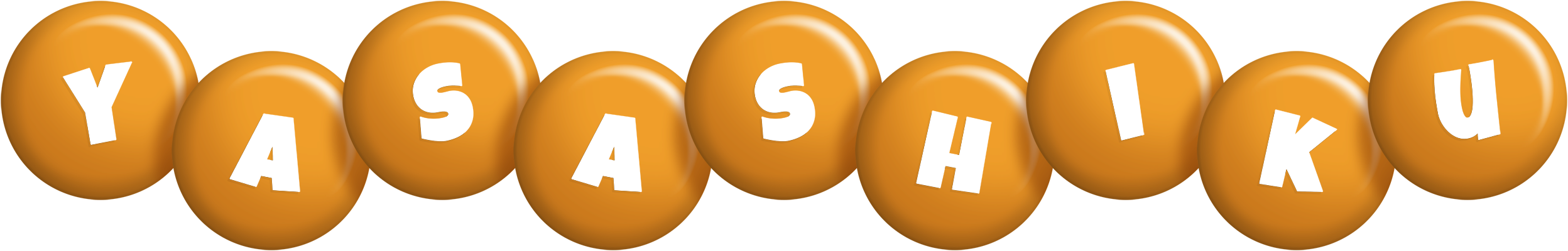 Yasashiku candy-orange logo
