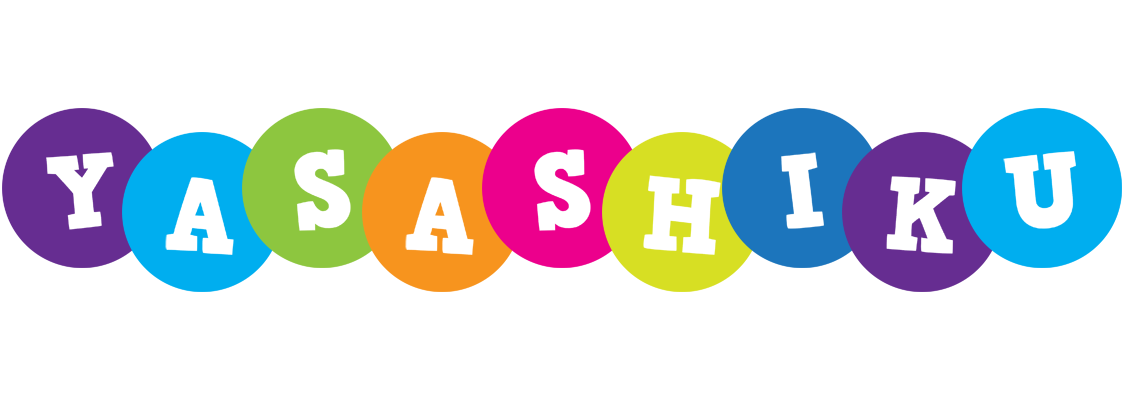 Yasashiku happy logo