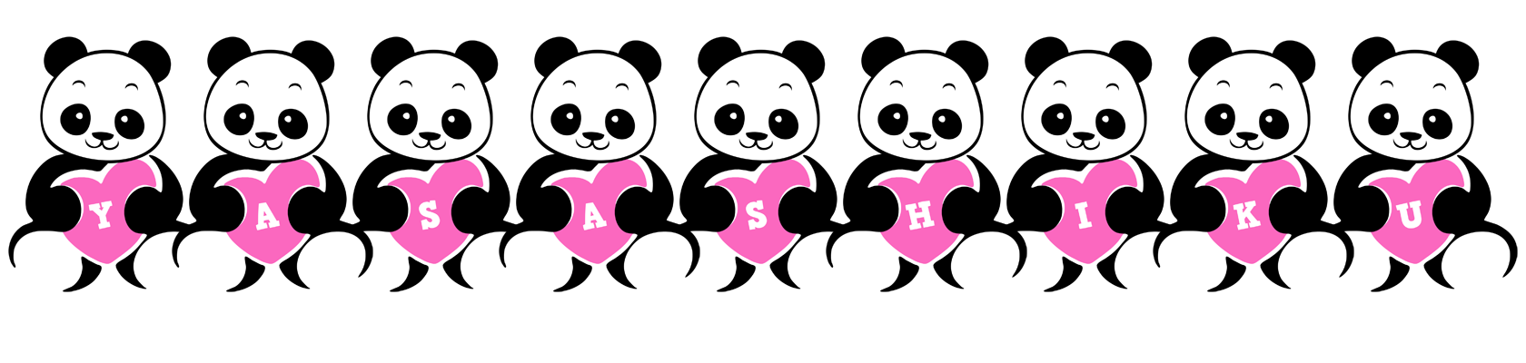Yasashiku love-panda logo
