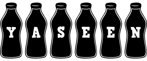 Yaseen bottle logo