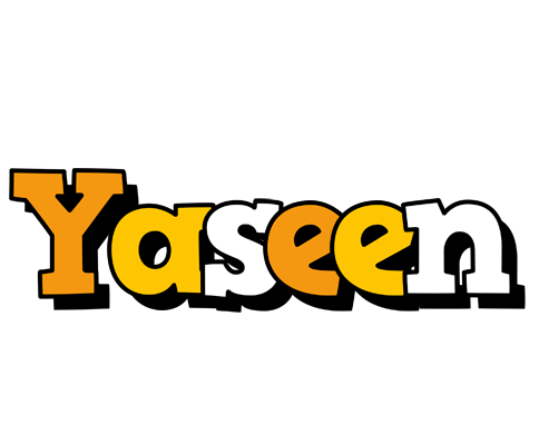 Yaseen cartoon logo