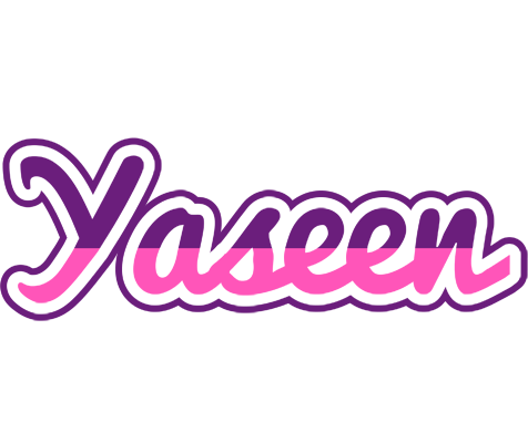 Yaseen cheerful logo