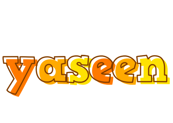 Yaseen desert logo