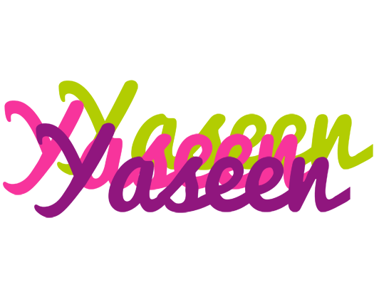 Yaseen flowers logo
