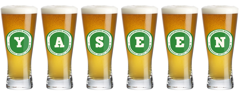 Yaseen lager logo
