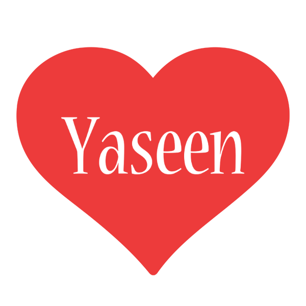 Yaseen love logo