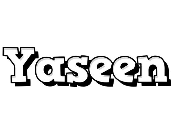 Yaseen snowing logo