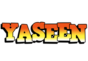 Yaseen sunset logo