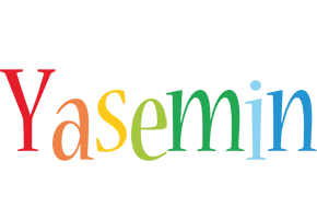 Yasemin birthday logo