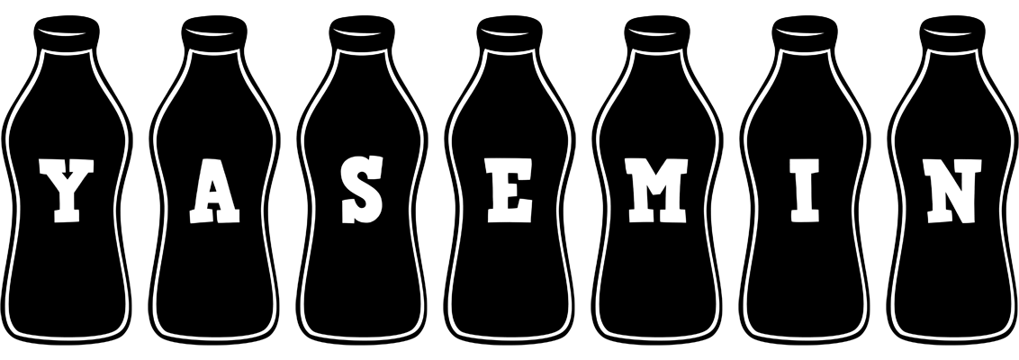 Yasemin bottle logo