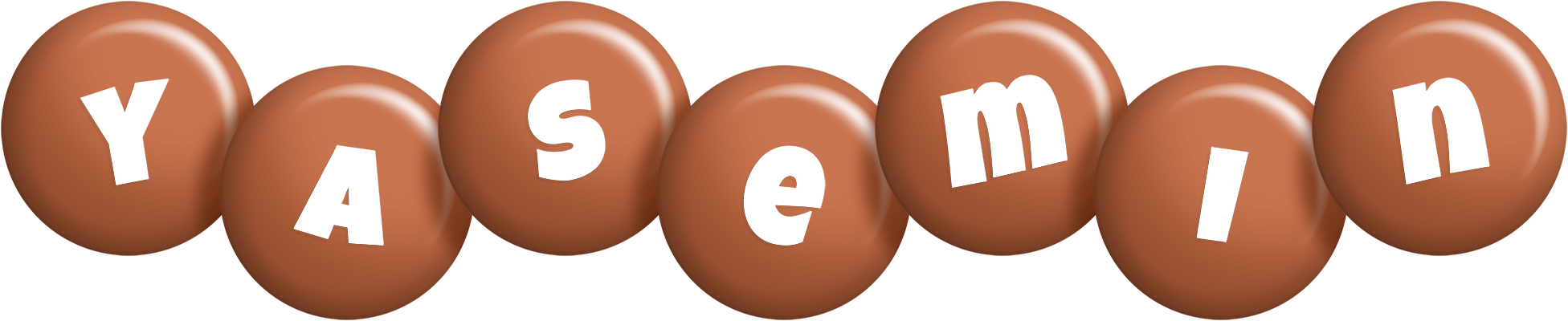 Yasemin candy-brown logo