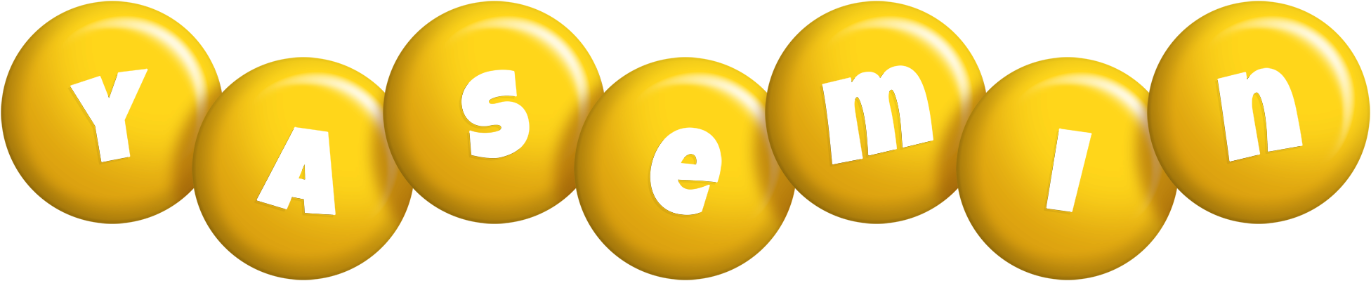 Yasemin candy-yellow logo