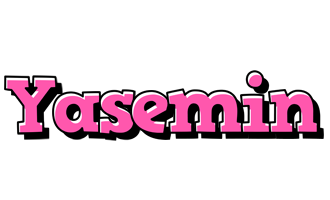 Yasemin girlish logo