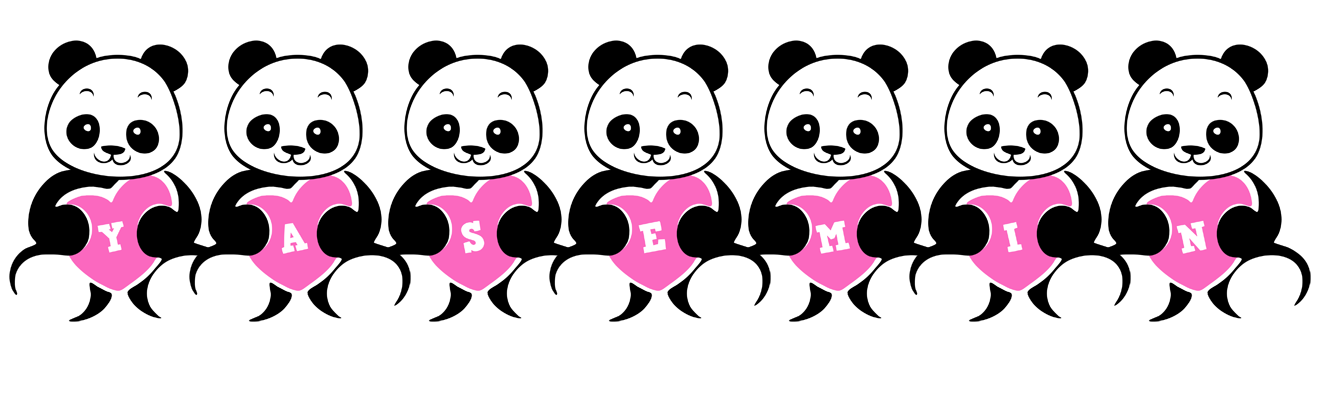 Yasemin love-panda logo