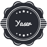 Yaser badge logo