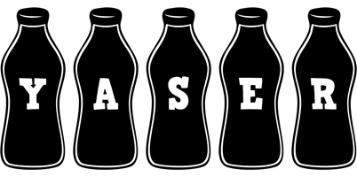 Yaser bottle logo
