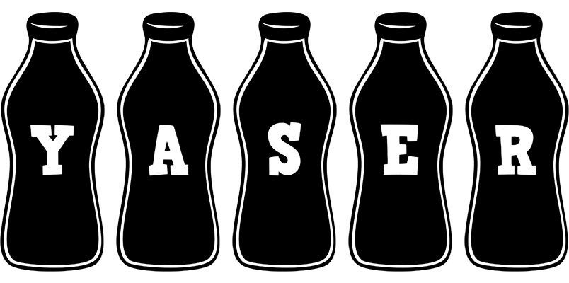 Yaser bottle logo