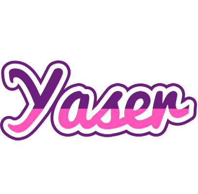 Yaser cheerful logo