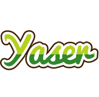 Yaser golfing logo