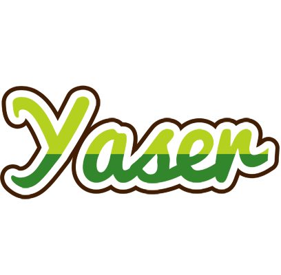 Yaser golfing logo