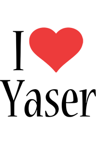 Yaser i-love logo