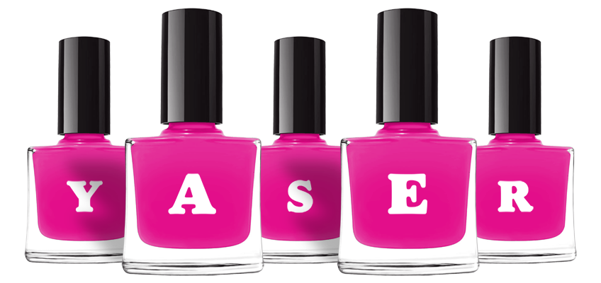 Yaser nails logo