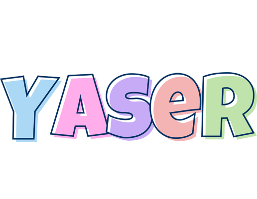 Yaser pastel logo