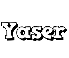 Yaser snowing logo