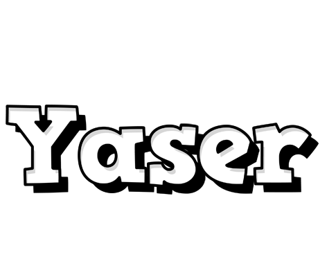 Yaser snowing logo