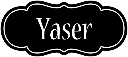 Yaser welcome logo